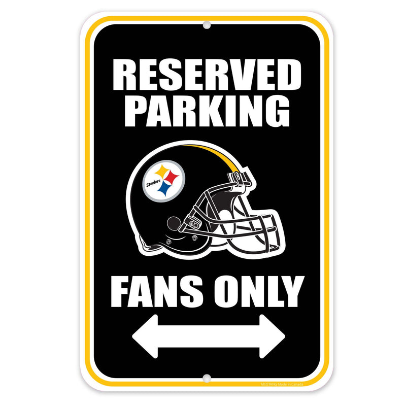 Reserved Parking Sign - NFL Steelers