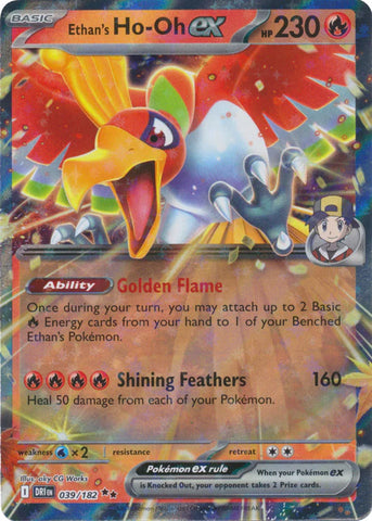 Ethan's Ho-Oh ex (039/182) [Scarlet & Violet: Destined Rivals]