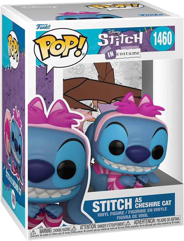 Stitch in Costume - Cheshire Cat  1460