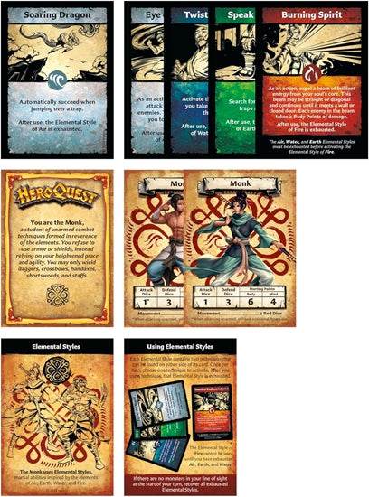 Hero Quest - Path of the Wandering Monk