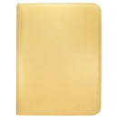 Ultra Pro 9 Pocket Zippered Pro Binder - Vivid Yellow