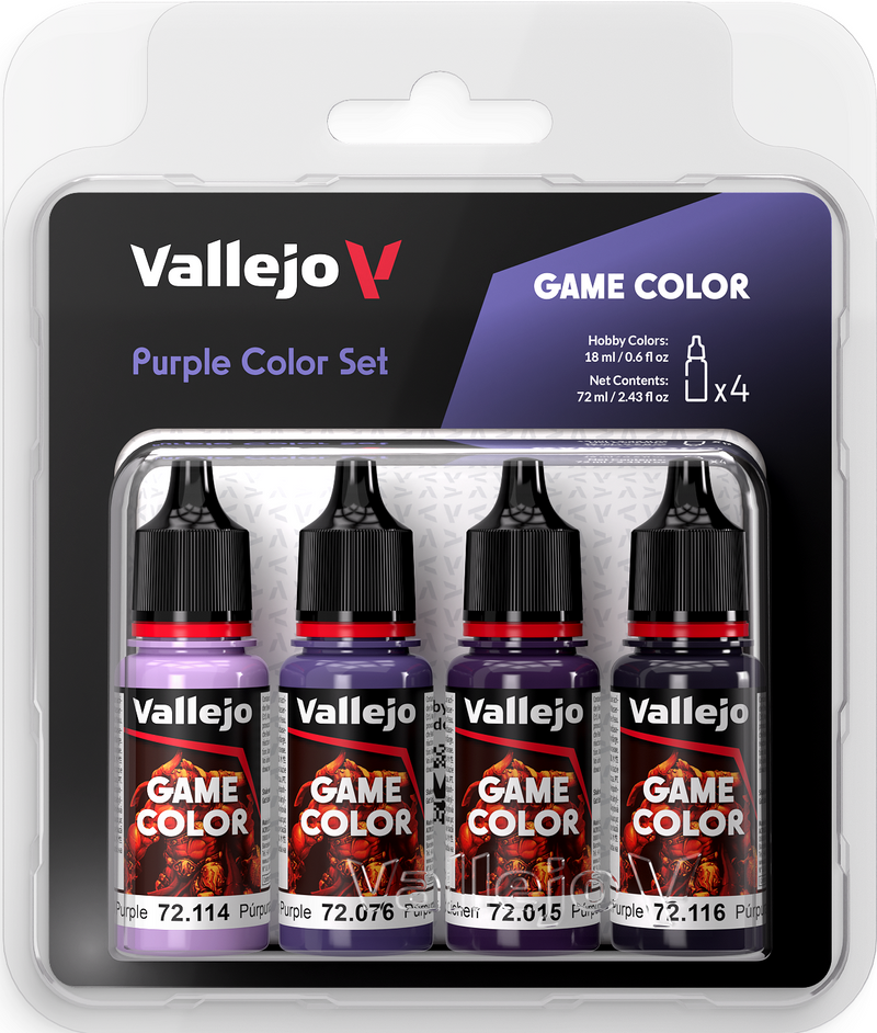 Vallejo: Game Color - Purple Color Set