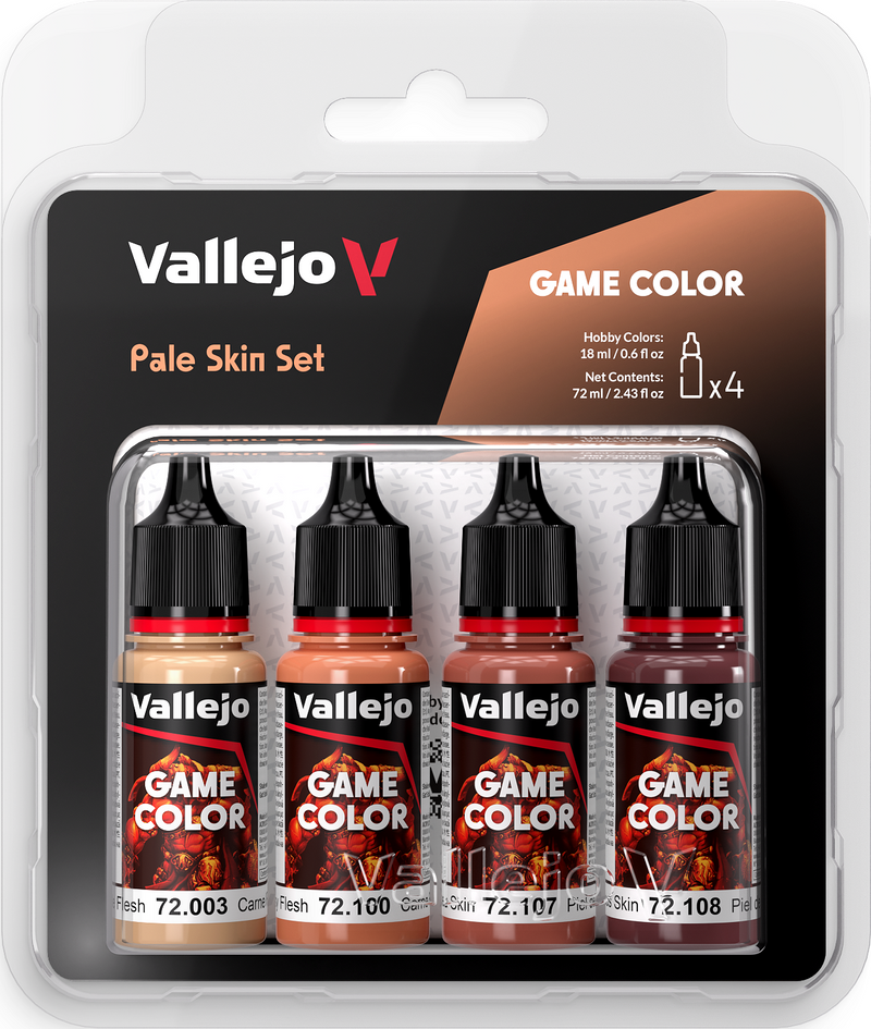 Vallejo: Game Color - Pale Skin Set