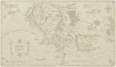 UG PLAYMAT SOPHOSKIN THE HOBBIT MAP