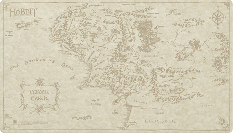 UG PLAYMAT SOPHOSKIN THE HOBBIT MAP
