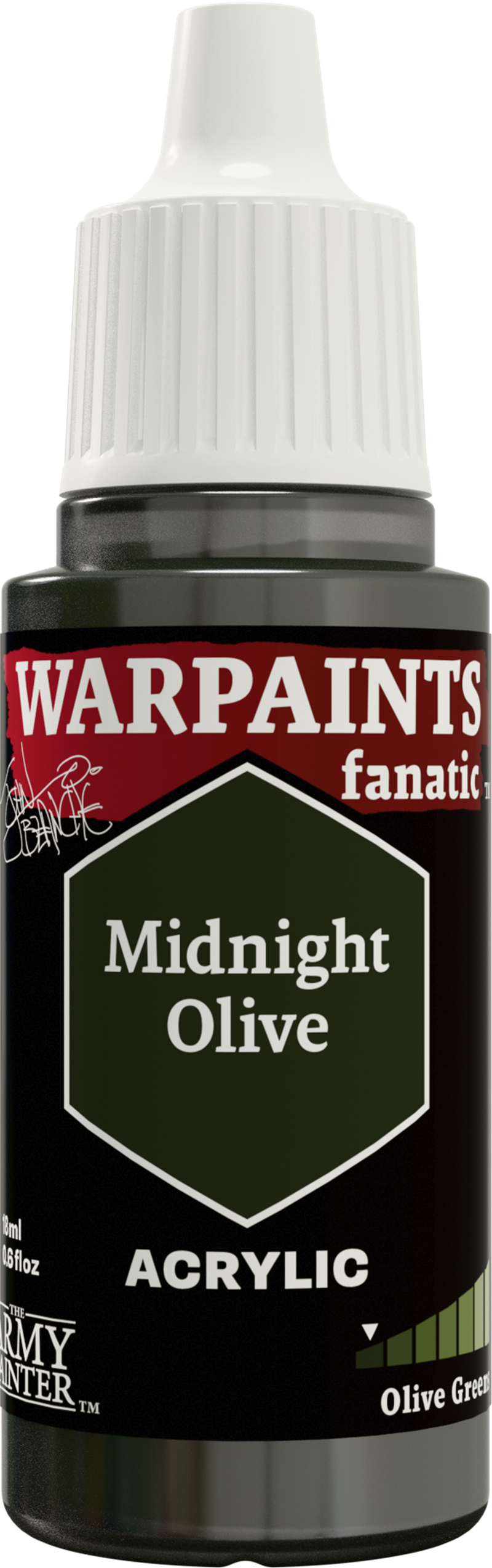Warpaints: Masterclass John Blanche Acrylic - Midnight Olive