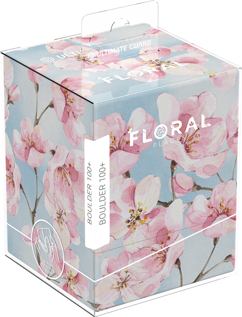 Ultimate Guard Deckbox 100+ Floral Places Cherry Blossom