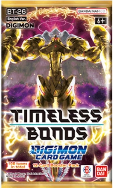 Digimon TCG: BT-26 Timeless Bonds Booster Pack
