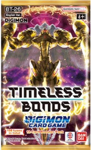 Digimon TCG: BT-26 Timeless Bonds Booster Pack