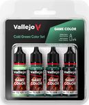 Vallejo: Game Color - Cold Green Color Set
