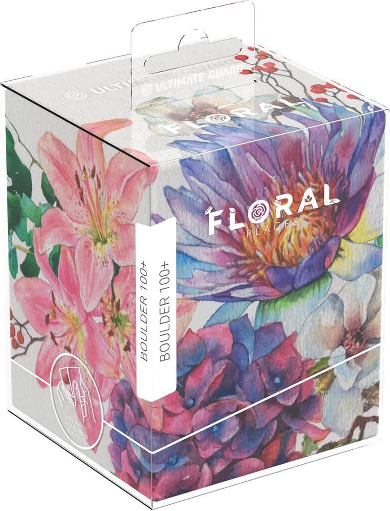 Ultimate Guard Deckbox 100+ Floral Places Lotus Bloom