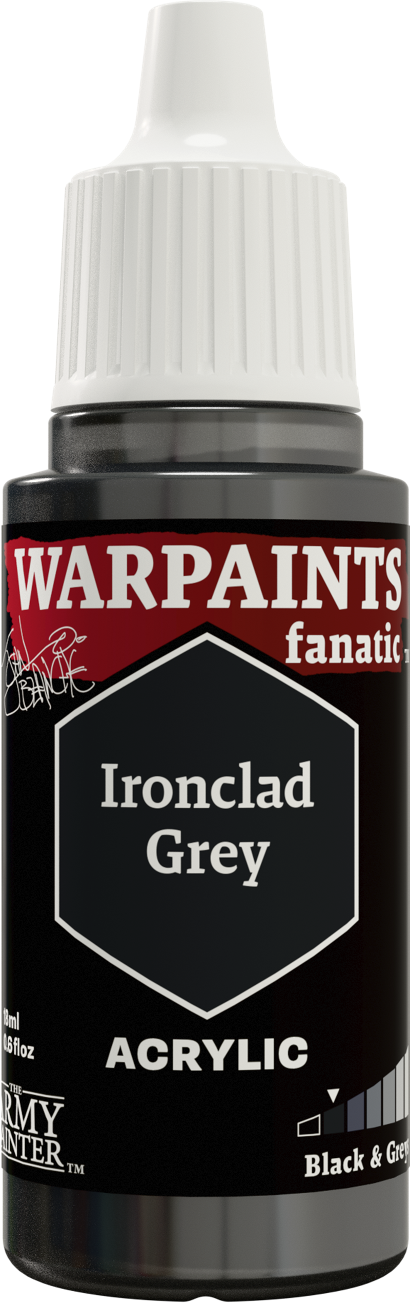 Warpaints: Masterclass John Blanche Acrylic - Ironclad Grey