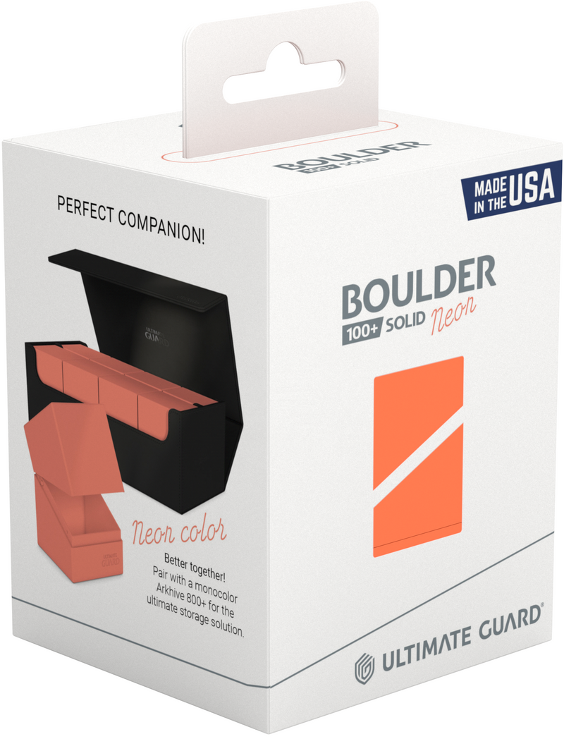 Ultimate Guard Deckbox 100+ NEON ORANGE
