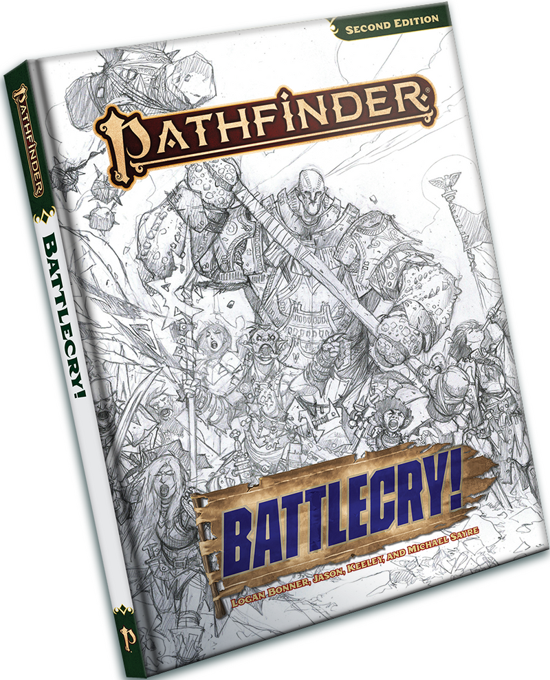 Pathfinder - Battlecry! Sketch Cover