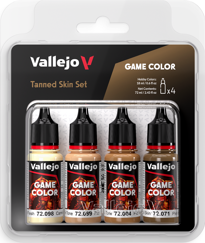 Vallejo: Game Color - Tanned Skin Set