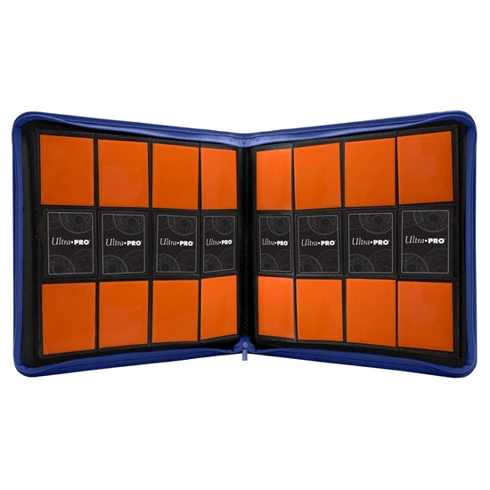 Ultra Pro 12 Pocket Zippered Binder - Blue