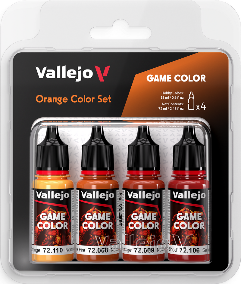 Vallejo: Game Color - Orange Color Set