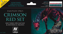 Vallejo: Fantasy Pro - Crimson Red Set