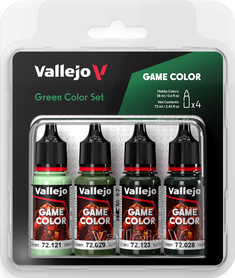 Vallejo: Game Color - Green Color Set