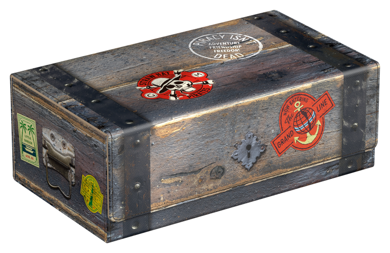 SQUAROES NETFLIX ONE PIECE WV1 COLLECTOR'S CASE WOODEN CHEST