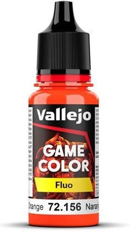 VALLEJO: GAME COLOR FLUORESCENT ORANGE 18ML
