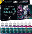 Vallejo: Fantasy Pro - Imperial Purple Set