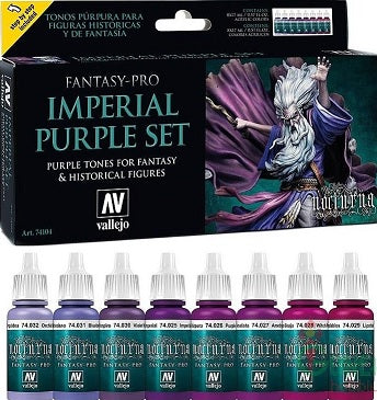 Vallejo: Fantasy Pro - Imperial Purple Set