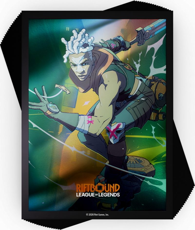Riftbound League of Legends: 100ct Art Sleeves - Ekko