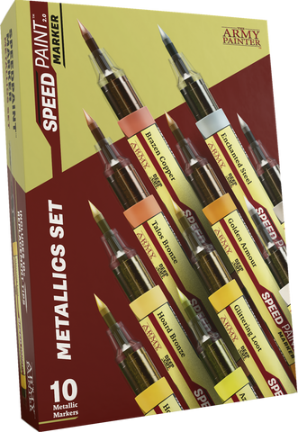Army Painter Speed Paint Marker Metallics Set