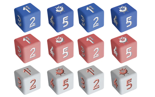 ION HEART - DICE SET