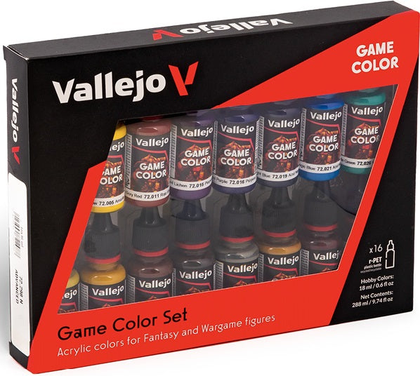 Vallejo: 16 Color Set Advanced