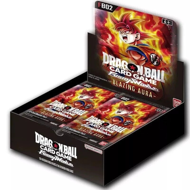 Dragonball Super Card Game - Fusion World Blazing Aura Booster Box