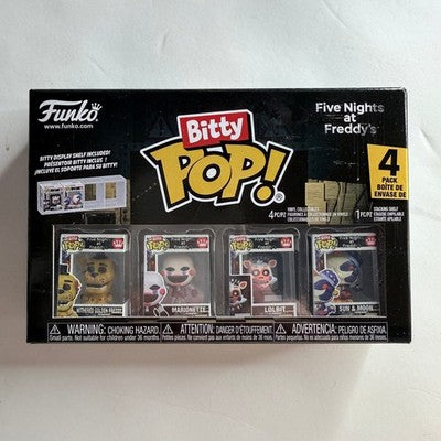 Bitty Pop! FNAF - Freddy/Marionette/Lolbit/Sun & Moon