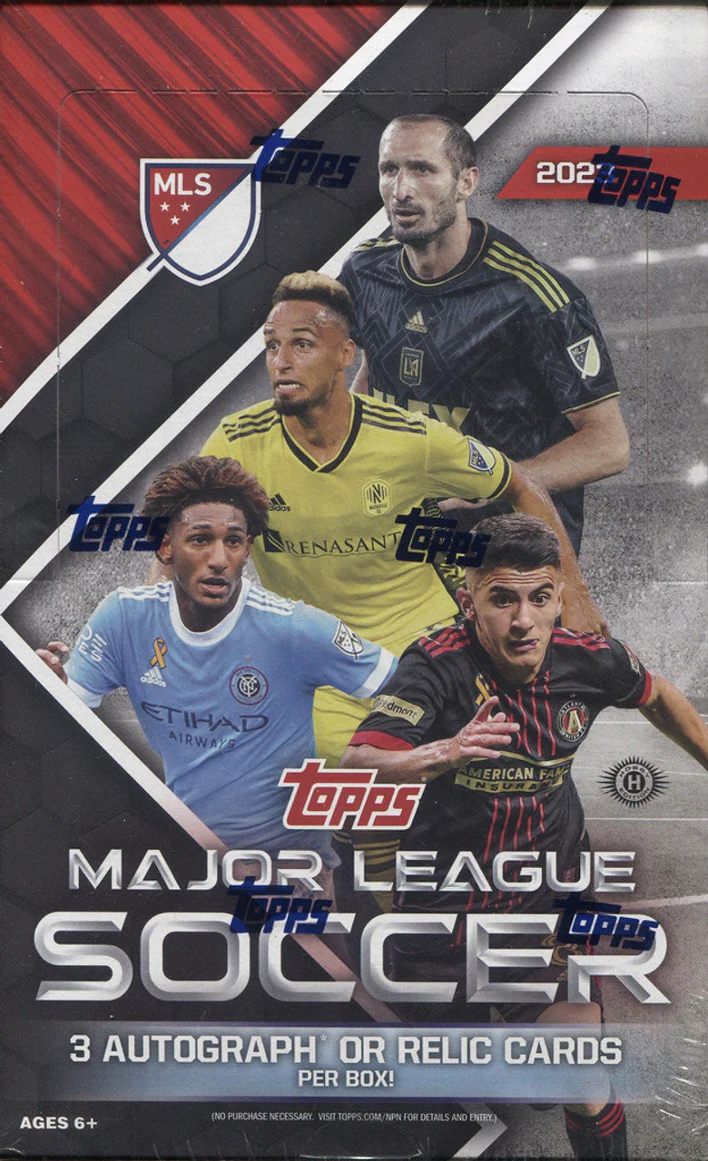 2023 Topps  Major League Soccer Hobby Box