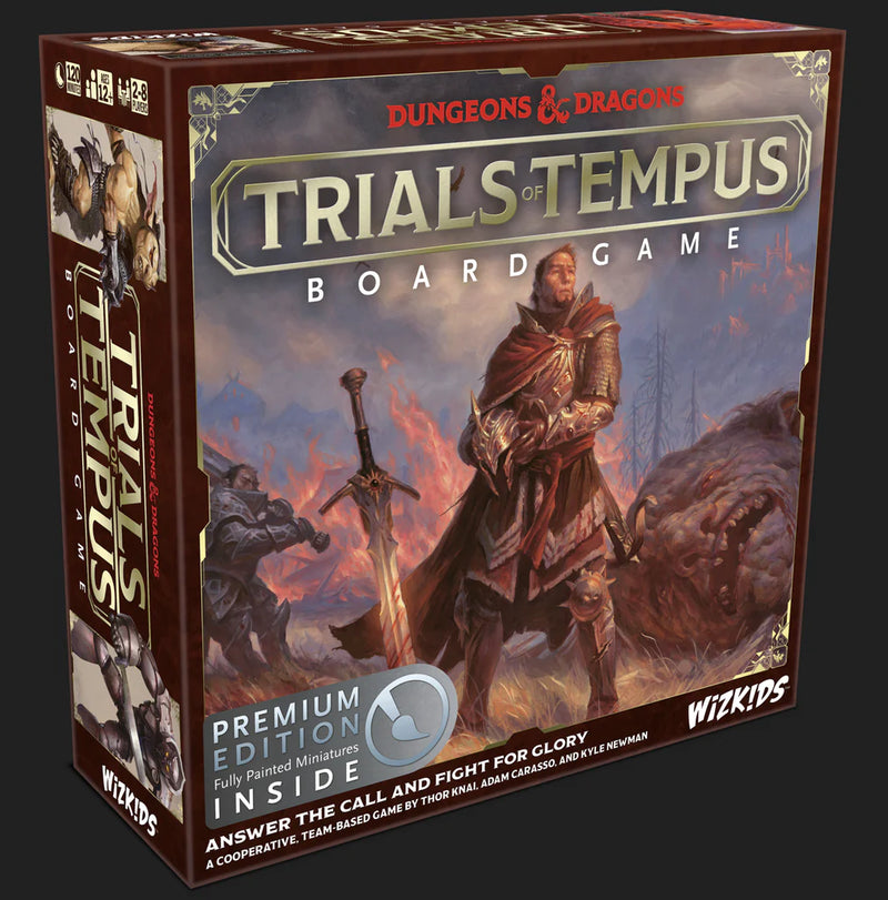 D&D - Trials of Tempus Board Game Premium Edition