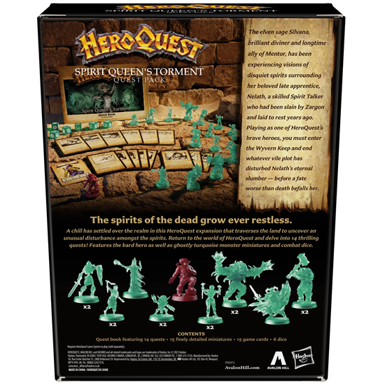 Hero Quest - Spirit Queen's Torment Quest Pack
