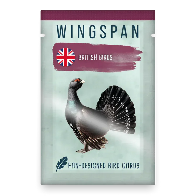 Wingspan Fan-Designed Card Pack - Birtish Birds