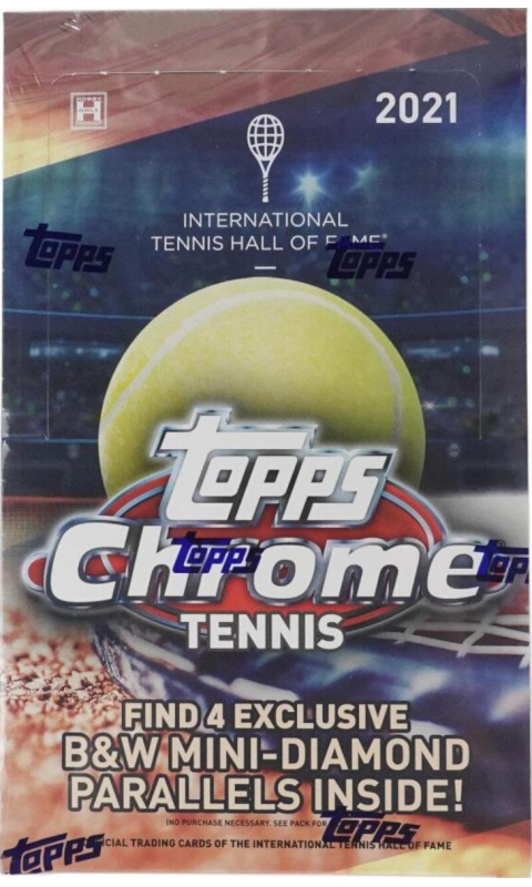 2021  Topps Chrome - Tennis Hobby Lite Box