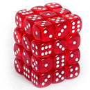 Chessex 36D6 Red/White