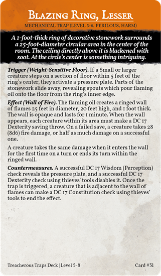 Treacherous Traps - 5E