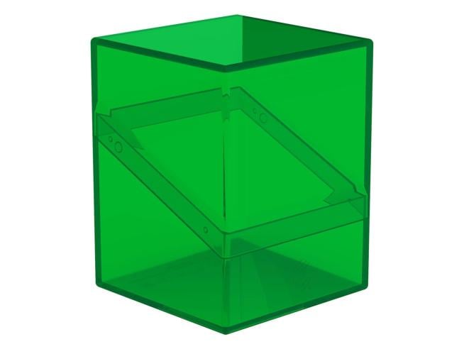 Ultimate Guard Clear Deckbox 100+ Boulder Emerald