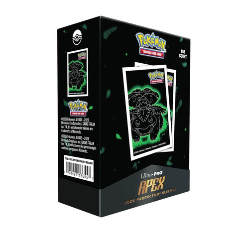 Ultra Pro Apex Sleeves - Neon Venusaur
