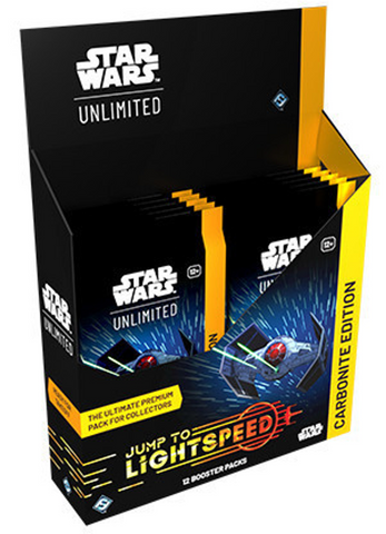 Star Wars Unlimited: Jump to Lightspeed Booster Box Carbonite Edition