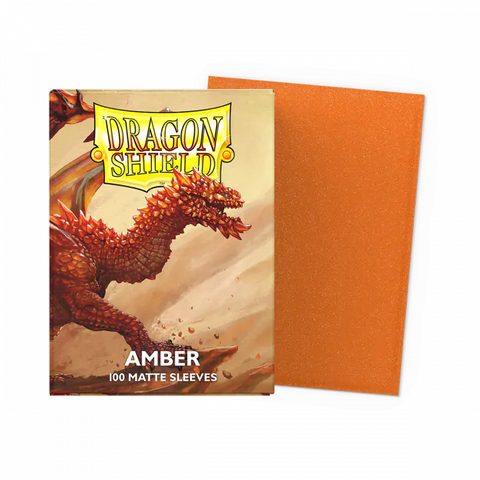 Dragon Shield Sleeves -  Amber