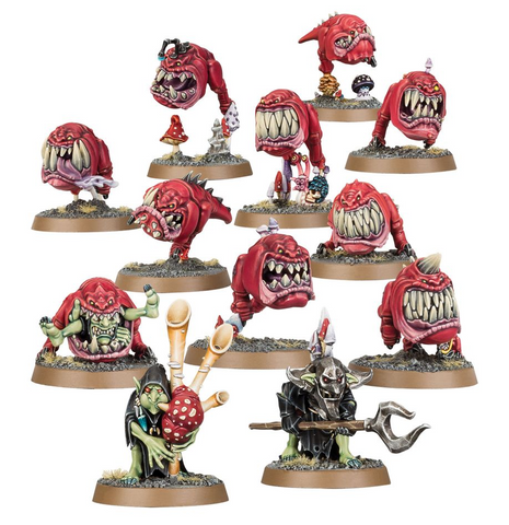 Warhammer: Age of Sigmar - Gloomspite Gitz: Squig Herd