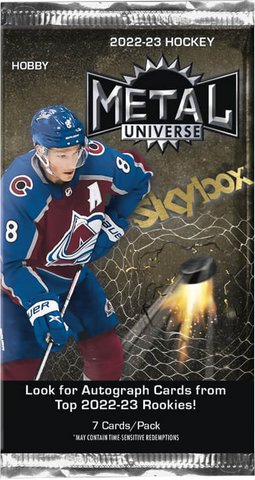 2022-23 Upper Deck Skybox Metal Universe Hockey Hobby Pack