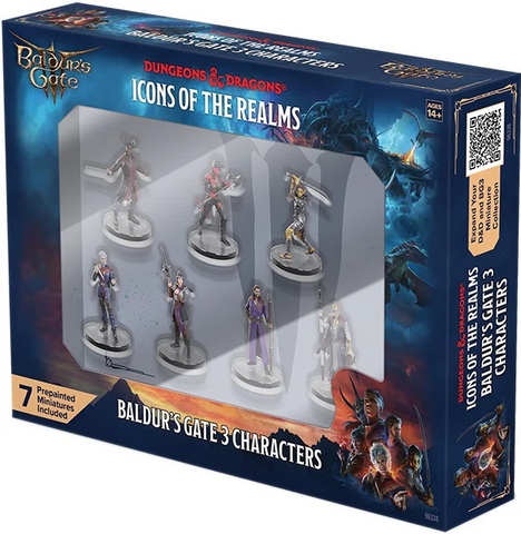 D&D: Icons of the Realms - Baldur's Gate 3 Character Box Set