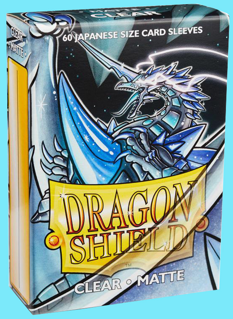 Dragon Shield Sleeves - Japanese Size Clear Matte (60 ct.)