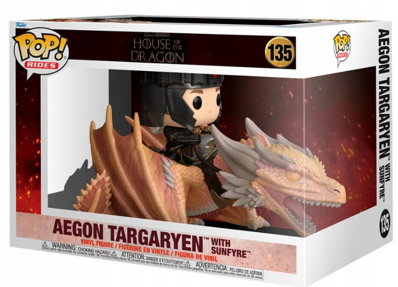 Funko Pop - Aegon Targaryen (w/ Sunfire) 135