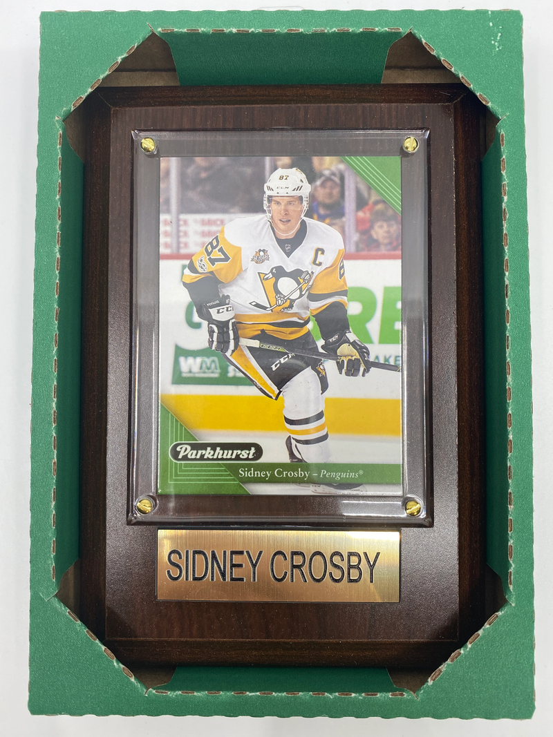 Plaque W/Card Sidney Crosby